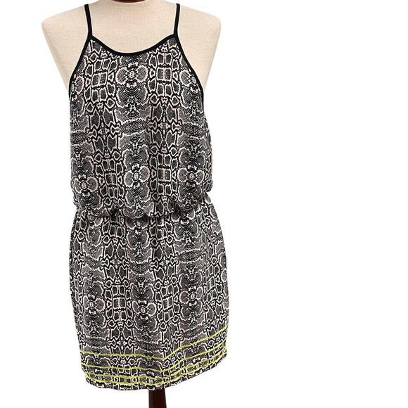 Dolce Vita Size Large Snake Print Dress Tank Style Keyhole Back DV - Picture 1 of 7